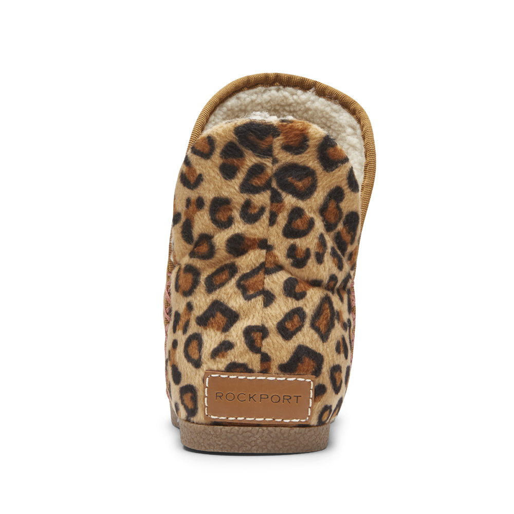 Rockport Støvler Dame Leopard - Trutech Veda Slipper - SMQJ83270